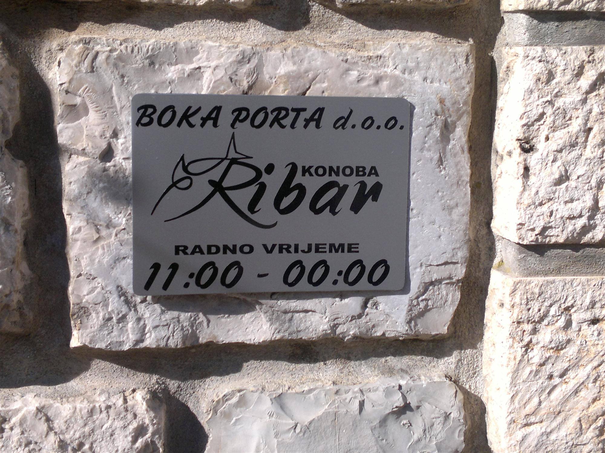 Boka Porta doo Konoba Ribar Kostajnica
